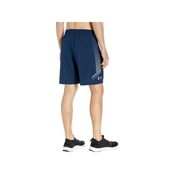 Under Armour 1321724 409 Mens Sz Large Navy Blue Elevated Woven Shorts $50 - Picture 4 of 4